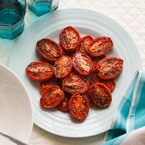 Easter Brunch Recipes: Slow-Baked Herbed Tomatoes #MyHallmark #MyHallmarkIdeas