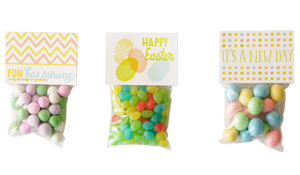 Easter Craft Ideas: Treat Bag Topper Printables #MyHallmark #MyHallmarkIdeas