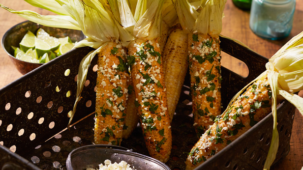 Fresh-from-the-Garden Fall Harvest Recipes: Grilled Mexican Street Corn #Hallmark #HallmarkIdeas