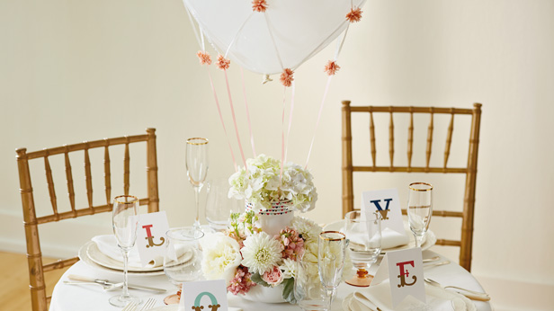 DIY Wedding Reception Decorations: Table Centerpieces #MyHallmark #MyHallmarkIdeas