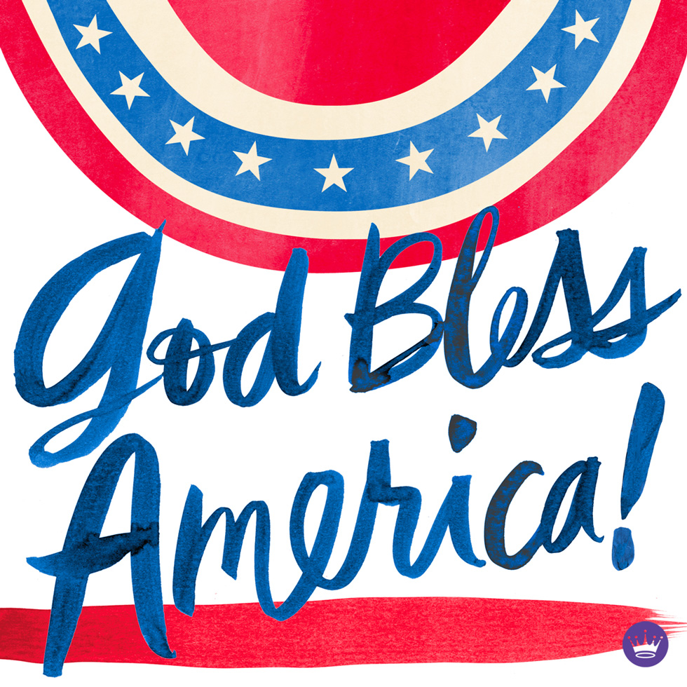 Patriotic Quotes to Share: God Bless America @hallmarkstores @hallmarkstoresIdeas