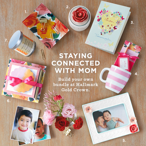 Mother's Day Gift Ideas: Staying Connected with Mom Build-a-Bundle #MyHallmark #MyHallmarkIdeas