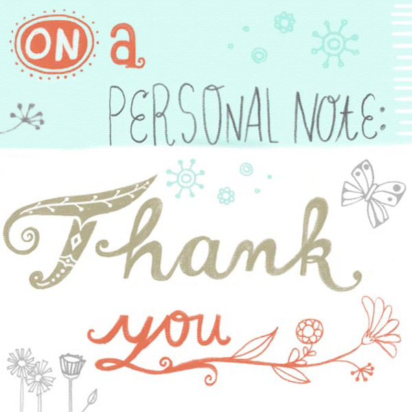 How to write a professional thank you