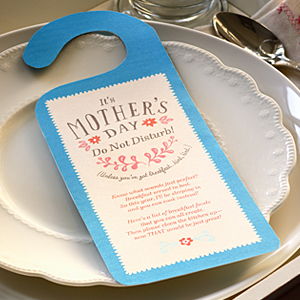 Fun & Easy Mother's Day Breakfast Ideas: Printable Menu #MyHallmark #MyHallmarkIdeas