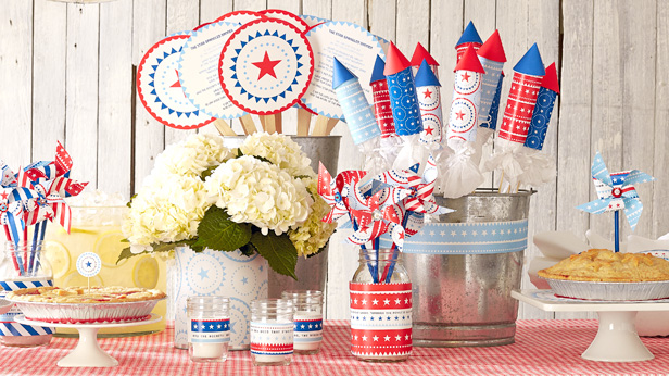 4th of July crafts and free printables