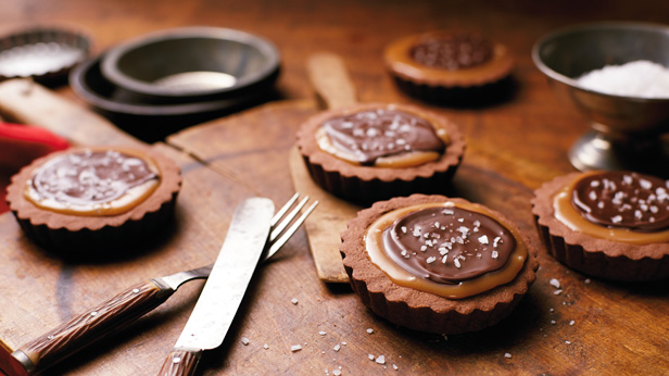 Valentine's Day Desserts: Chocolate Caramel Brownies with Sea Salt Recipe #MyHallmark #MyHallmarkIdeas