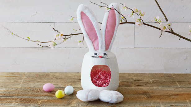 DIY Easter Basket Ideas: Bigmouth Bunny #MyHallmark #MyHallmarkIdeas