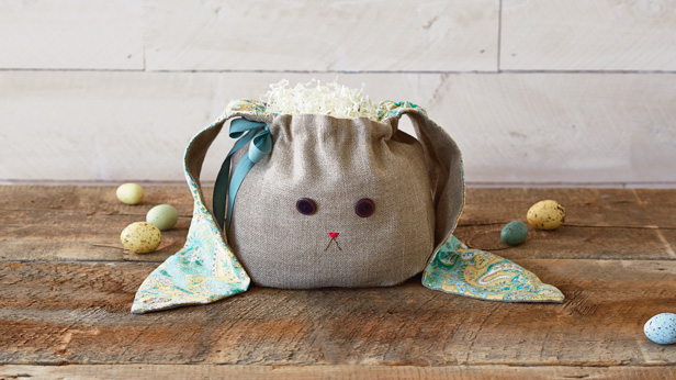DIY Easter Basket Ideas: Sew Sweet Bunny #MyHallmark #MyHallmarkIdeas