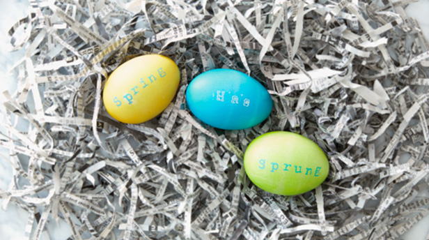 Easter egg ideas: Stamped #MyHallmark #MyHallmarkIdeas