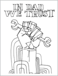Free Printable Father’s Day Coloring Pages: In Dad We Trust #MyHallmark #MyHallmarkIdeas