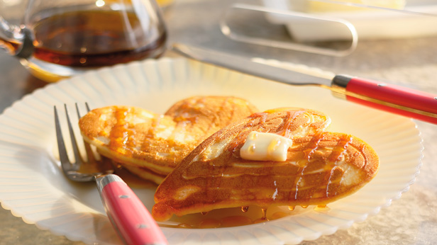 Heart-y Valentine’s Breakfast Ideas: Pitter-Pat Pancakes #MyHallmark #MyHallmarkIdeas