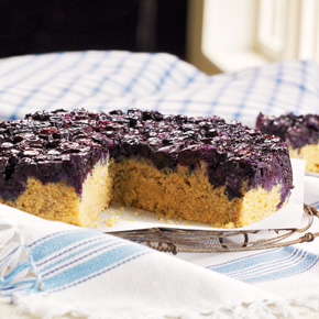 Blueberry Recipes: Spiced Blueberry Breakfast Cake #MyHallmark #MyHallmarkIdeas