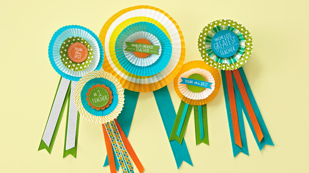 Teacher Appreciation Ideas: Award Ribbons Craft