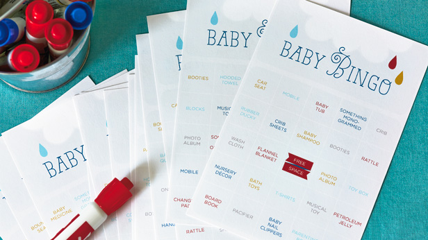 Free printable baby shower games