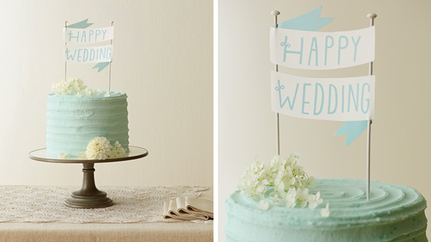 8 DIY Wedding Cake Toppers: Happy Wedding #MyHallmark #MyHallmarkIdeas