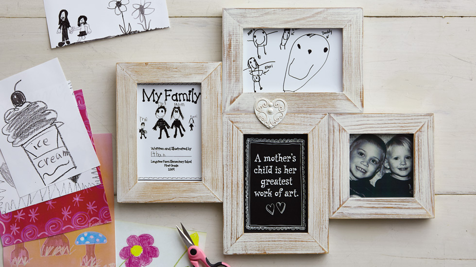 DIY Mother’s Day Gift Ideas: Artistic Family Collage Frame and Free Printables