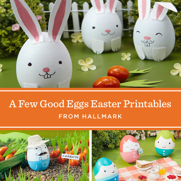 A Few Good Eggs Easter Printables & Coloring Sheets