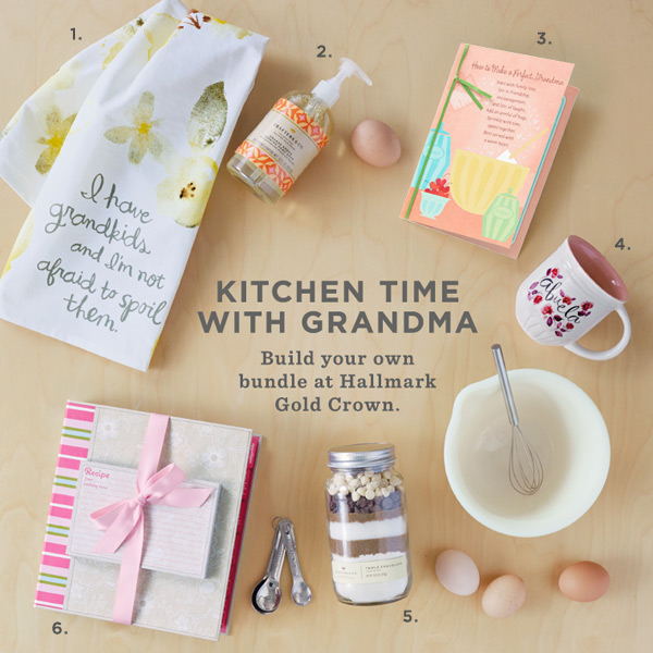 Mother's Day Gift Ideas: Kitchen Time with Grandma Build-a-Bundle #MyHallmark #MyHallmarkIdeas