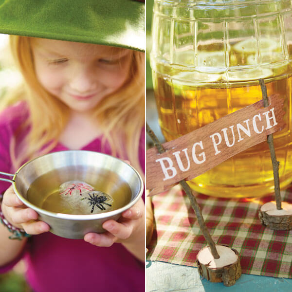 Camping Birthday Party Ideas: Bug Punch Recipe and Free Printable