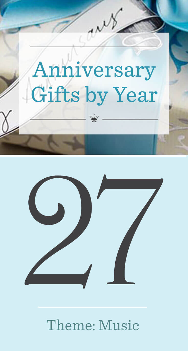 27th Wedding Anniversary Gifts Hallmark Ideas Inspiration