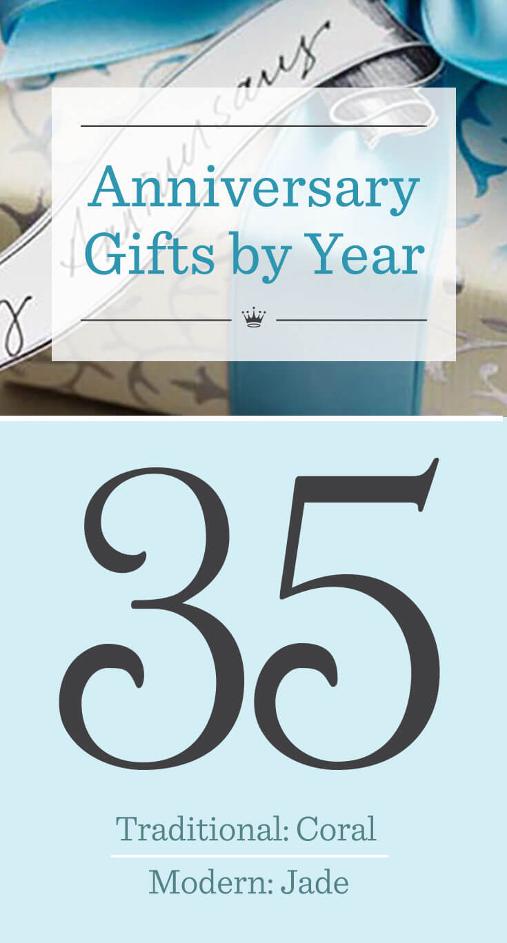 35th Wedding Anniversary Gifts Hallmark Ideas Inspiration