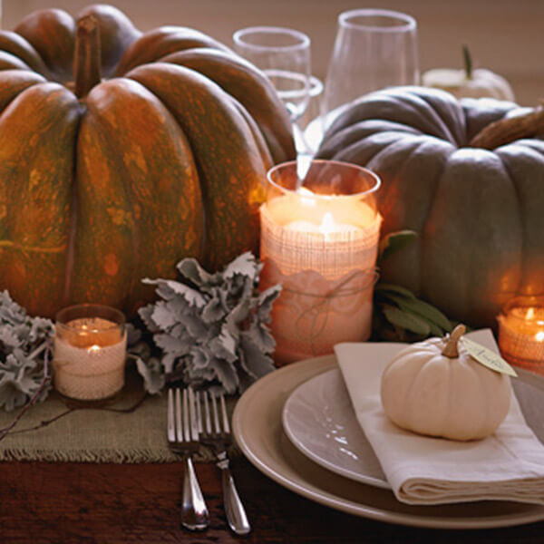 pumpkin leaf place card thanksgiving crafts