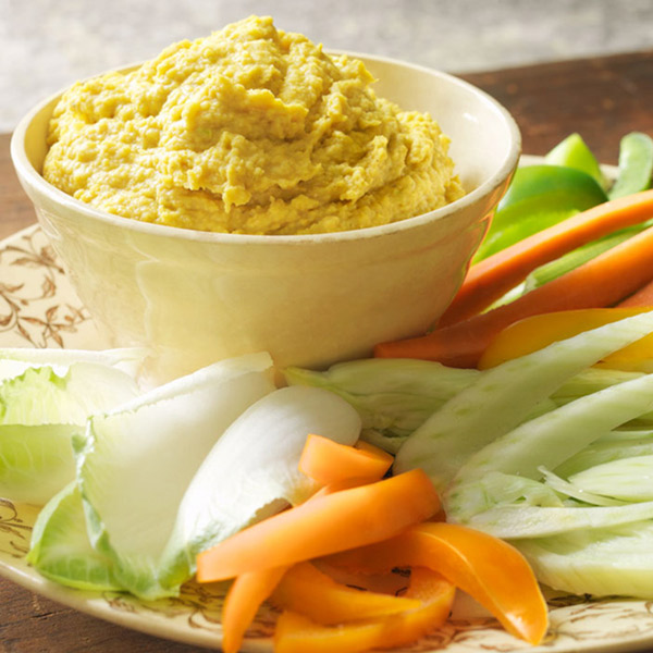Spicy Indian-style hummus