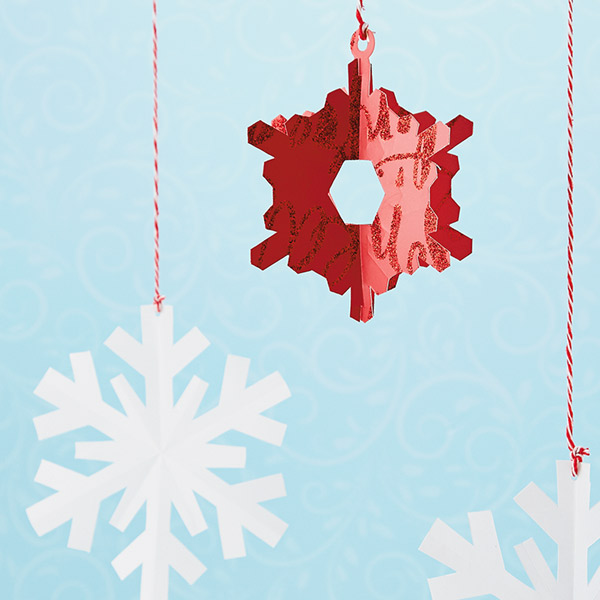 How to make paper snowflakes