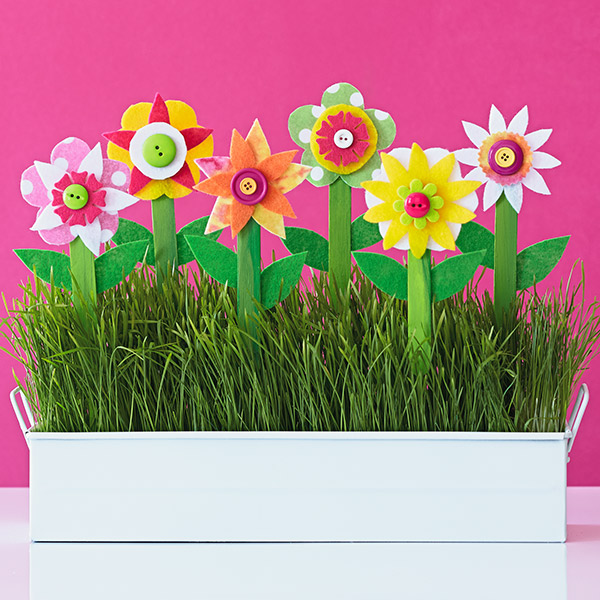 DIY Felt Flowers Bouquet  Hallmark Ideas & Inspiration