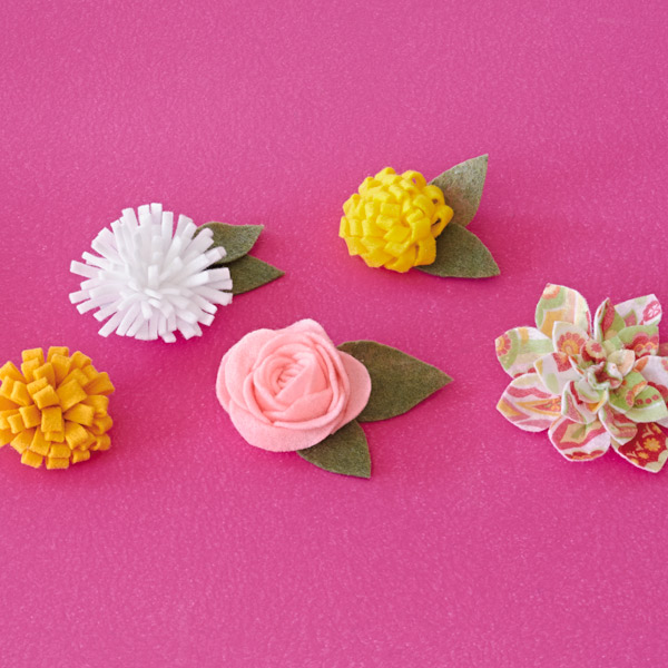 DIY Felt Flowers Bouquet  Hallmark Ideas & Inspiration