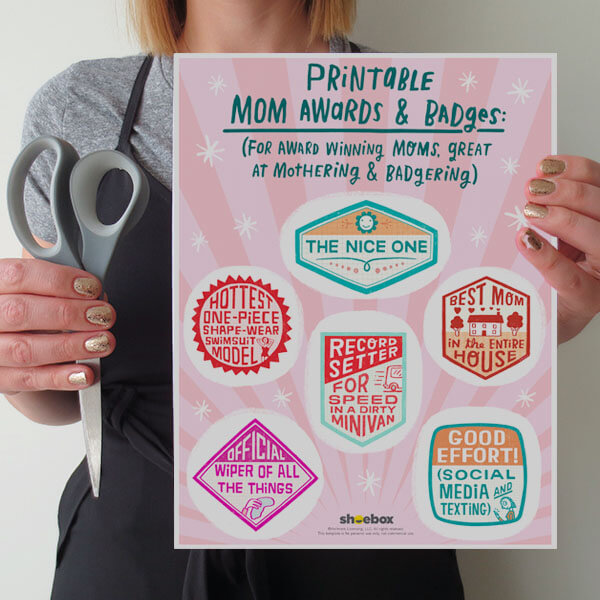 Funny Mother's Day Printable Awards from Shoebox | Hallmark Ideas &  Inspiration