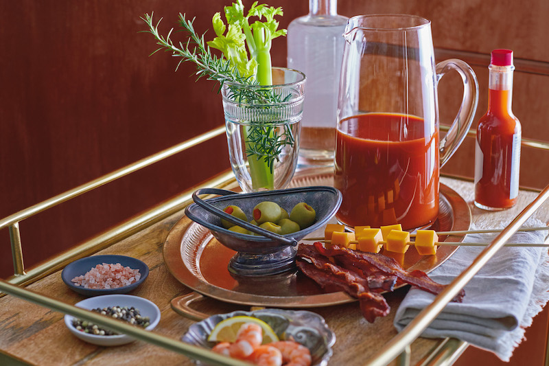 How to set up a Bloody Mary bar