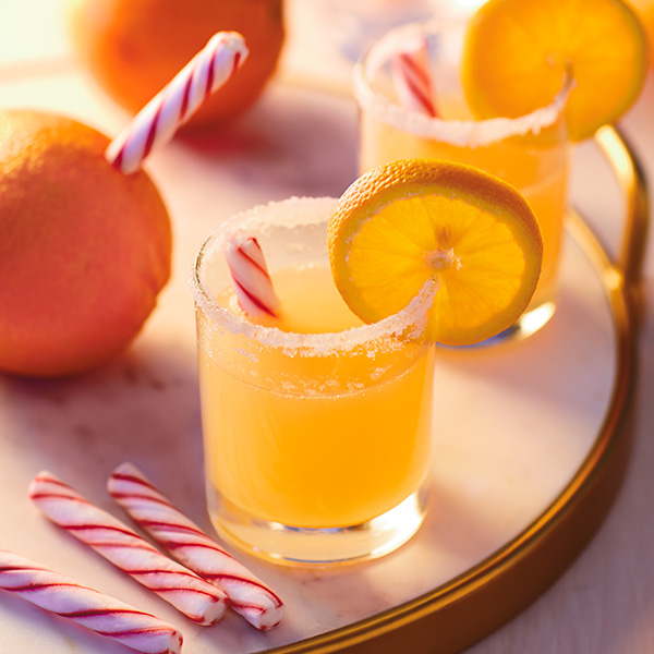 Orange You Glad It's Christmas Cocktail