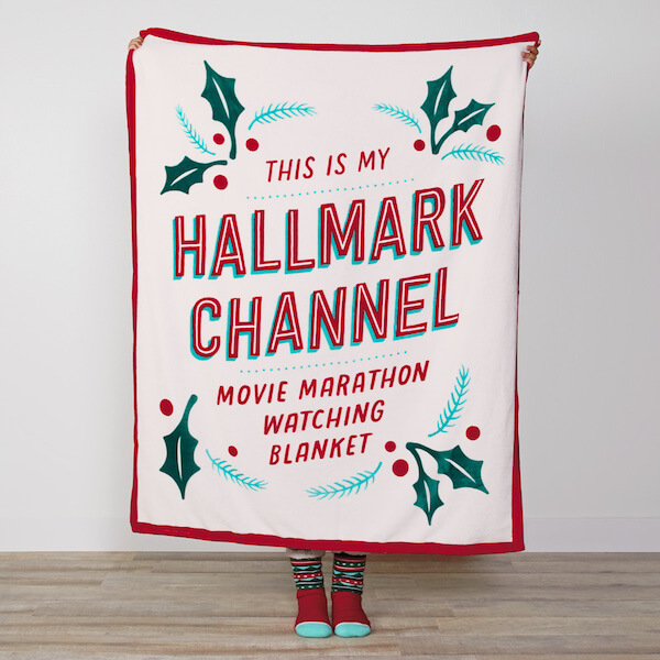 Authentic Christmas Hallmark Channel Movie Marathon Blanket 2020 Throw SOLD OUT!