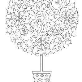 Christmas Coloring Pages  Hallmark Ideas & Inspiration