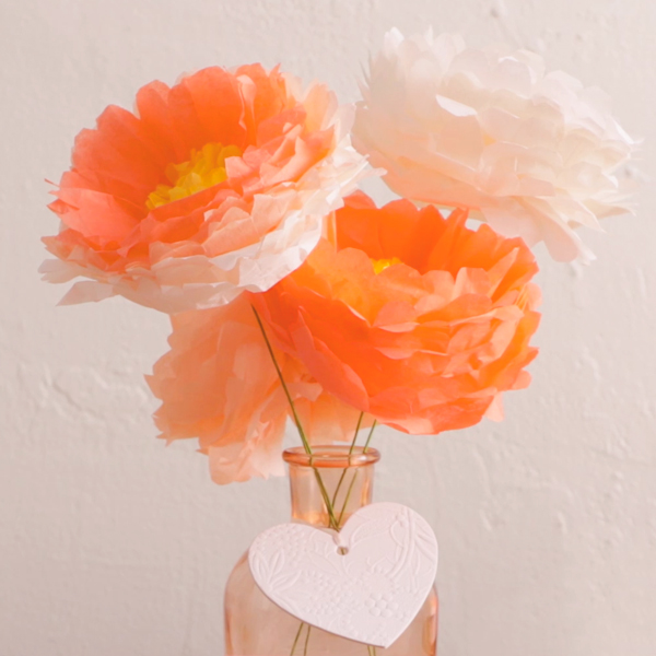 Tissue-Paper Flower Backdrop  Hallmark Ideas & Inspiration