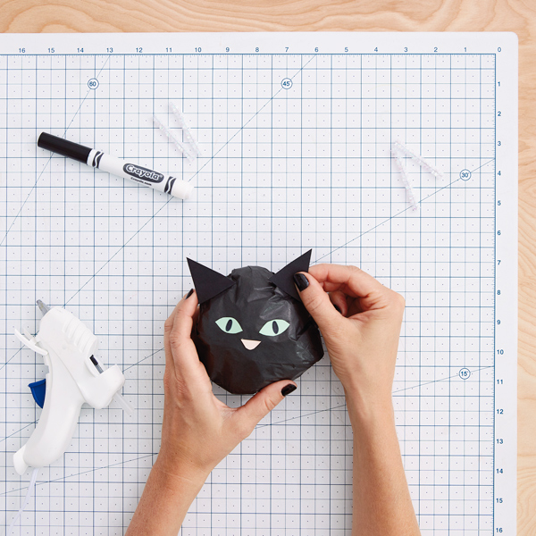 Tissue Paper Black Cat Craft