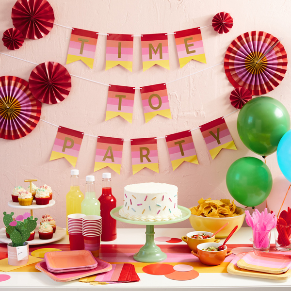 Colorful birthday decorations  Colorful birthday, Birthday decorations,  Birthday party decorations
