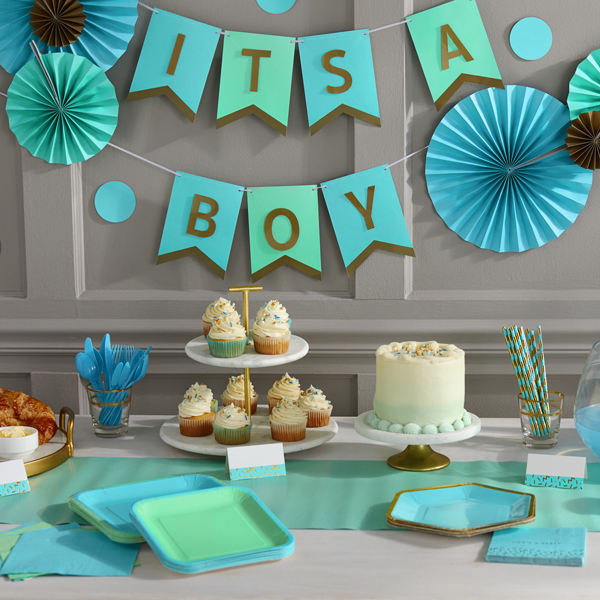 Very easy birthday party decoration, baby shower ideas
