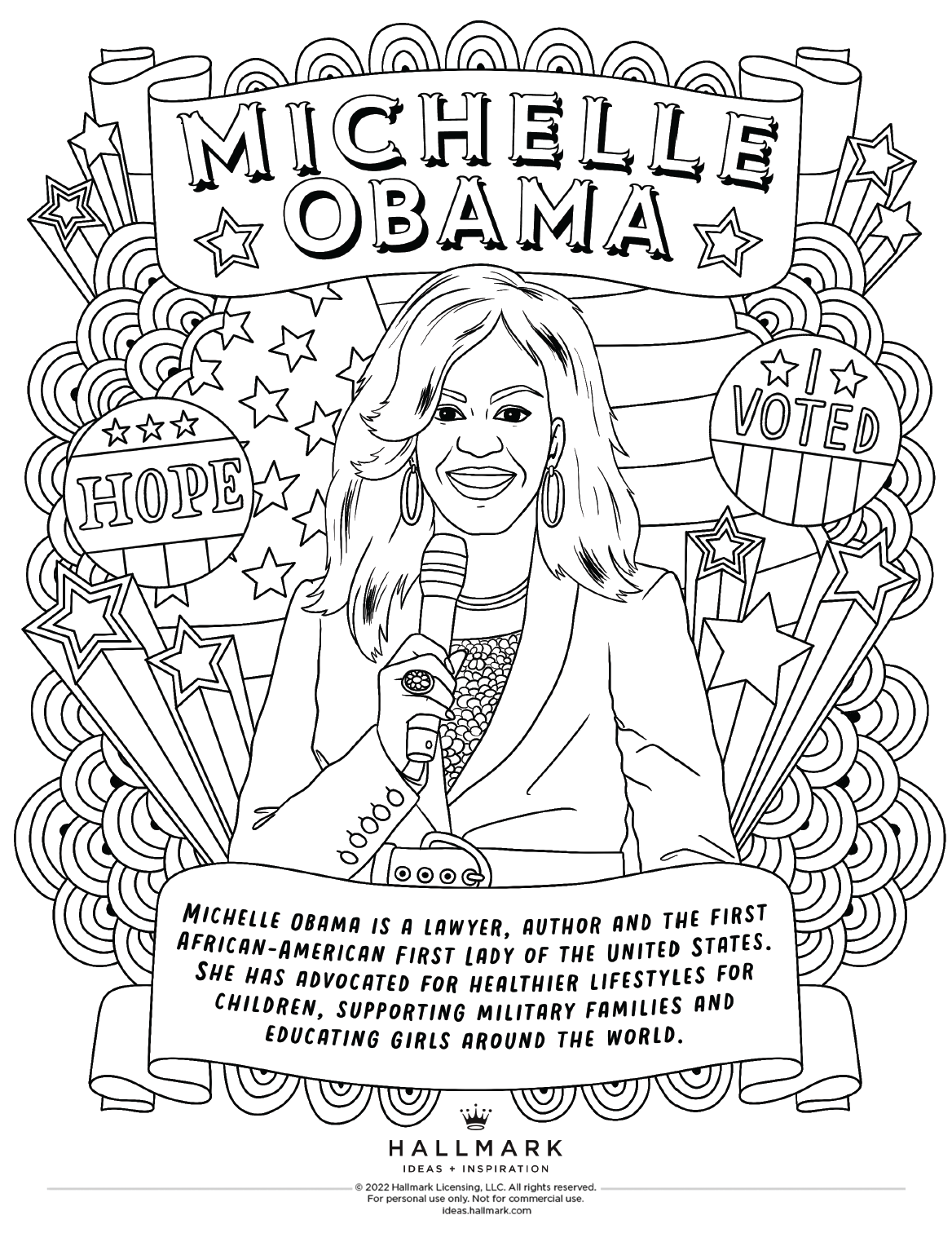 Free Coloring Pages And Black History Month