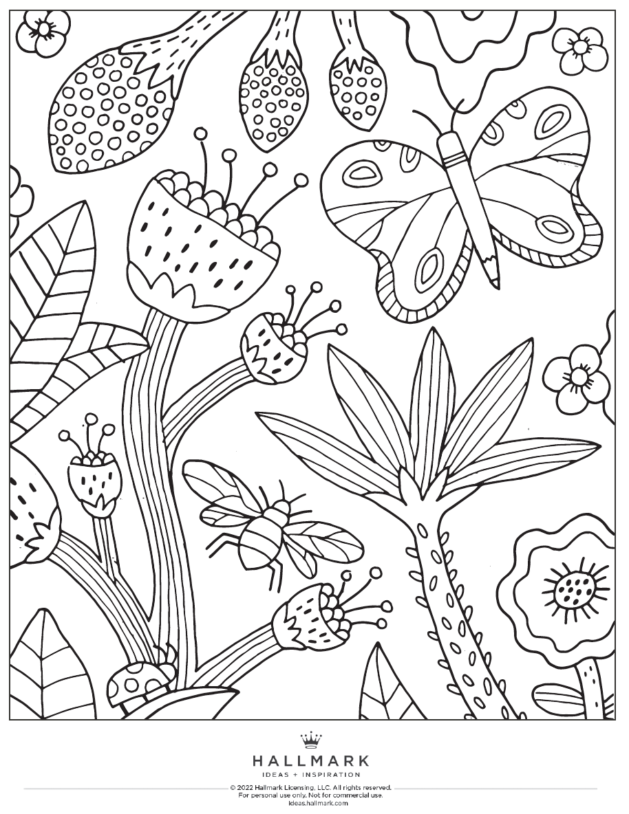 Spring coloring pages to help you celebrate brighter days