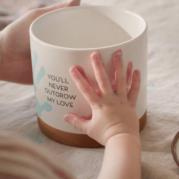 Handmade Mother's Day Coffee Mug: 'Hands Off Mom's Coffee