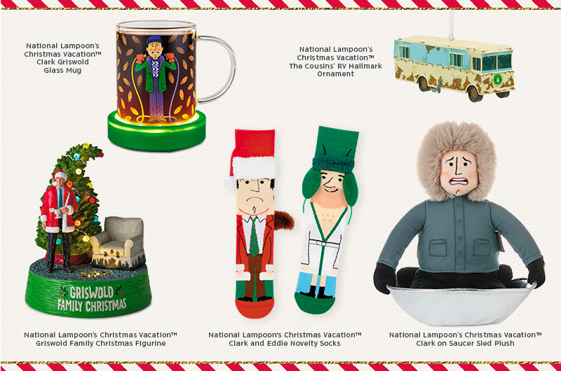A collection of gifts featuring characters from the classic Christmas movie, 