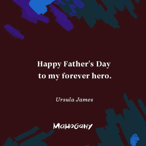 A lettered quote from Mahogany contributing writer Ursula James that reads, 
