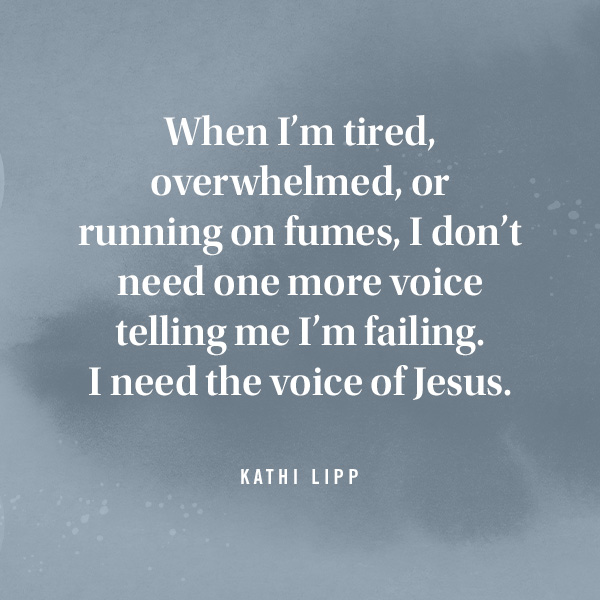 A typeset quote from writer Kathi Lipp that reads, 