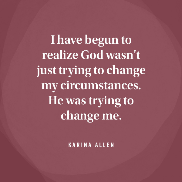 A pull quote from DaySpring contributing writer Karina Allen that reads, 
