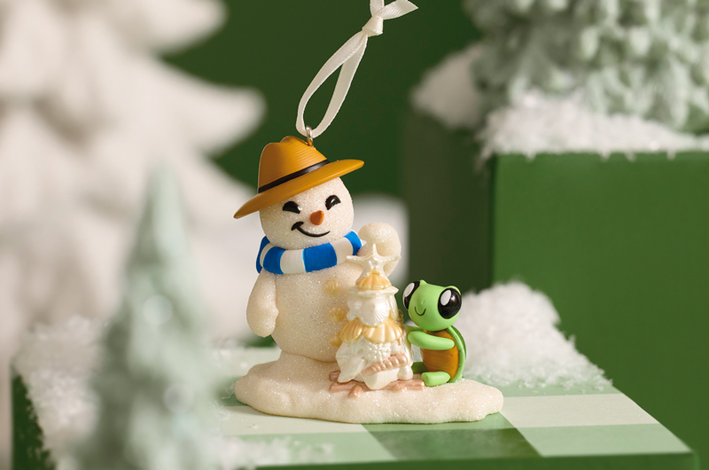 A Keepsake Ornament featuring 
