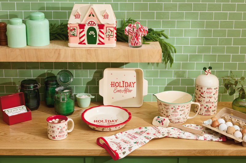 A collection of kitchen ware gifts inspired by the new Hallmark Channel movie, 
