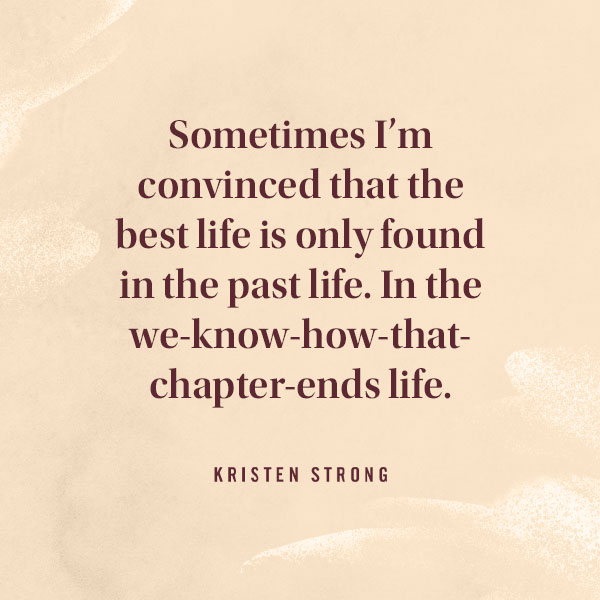 A pull quote from DaySpring contributing writer Kristen Strong that reads, 