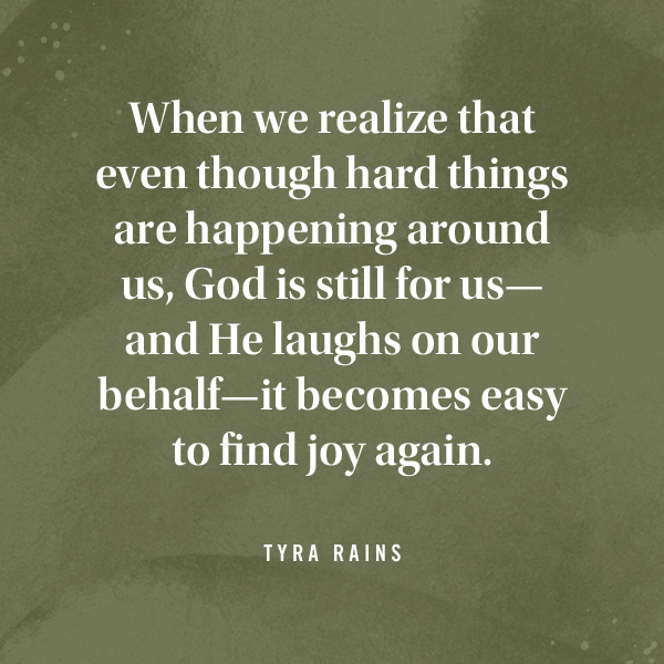 A pull quote from DaySpring contributing writer Tyra Rains reads, 